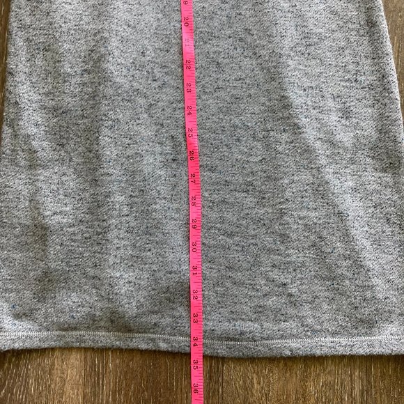 Max Studio Weekend Gray Cowl Neck Size S Sweater Dress - Picture 8 of 9